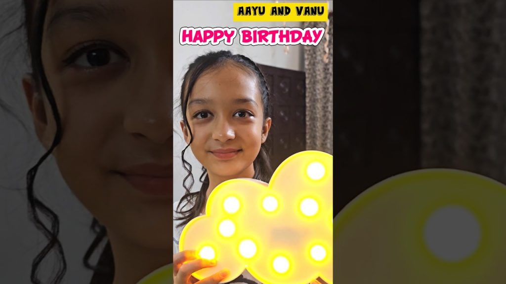 Mini Vlog 556 - Aayu Ka BIRTHDAY 🎂🥳😍🤩  #aayuandvanu #shorts #ytshorts #youtubeshorts #trending