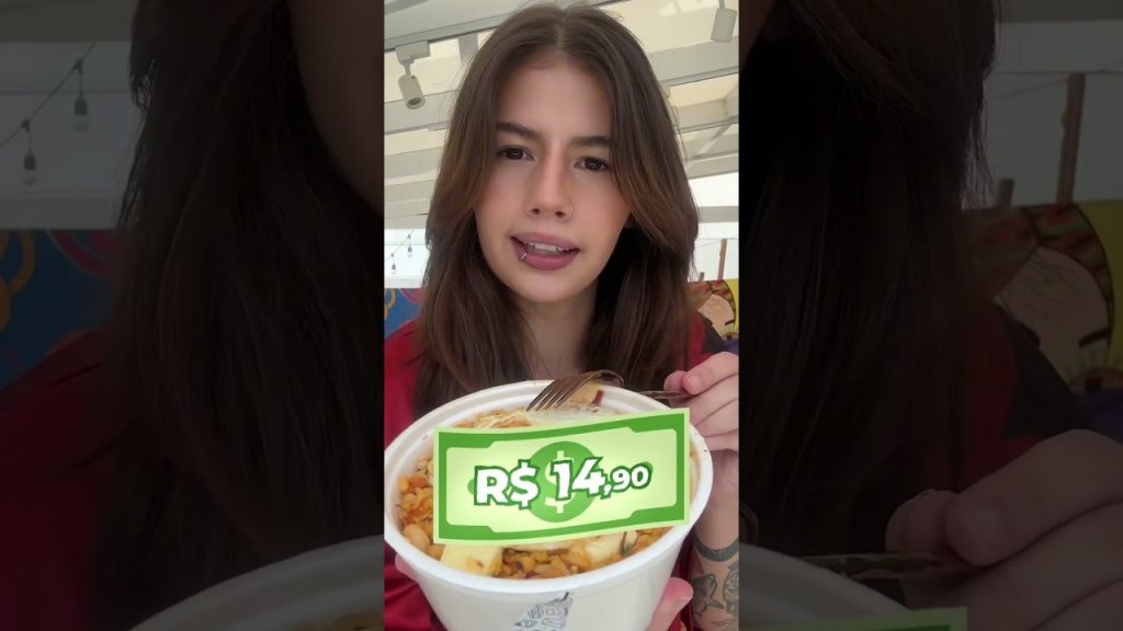Não posso passar de R$20,00 cada refeição! #shorts