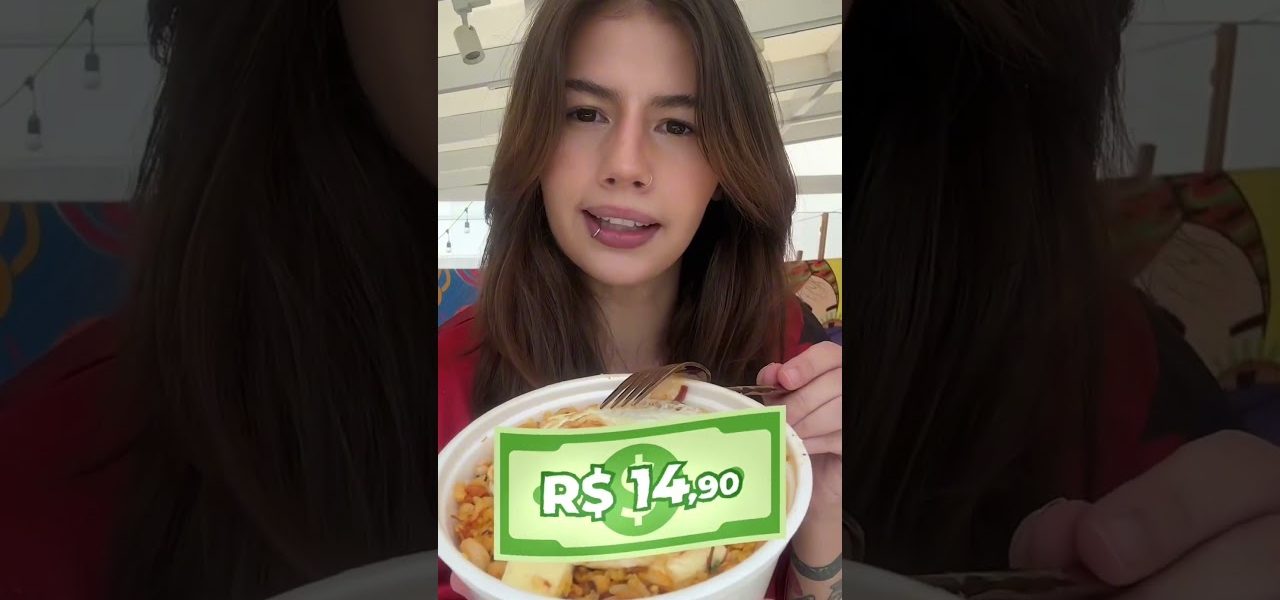 Não posso passar de R$20,00 cada refeição! #shorts