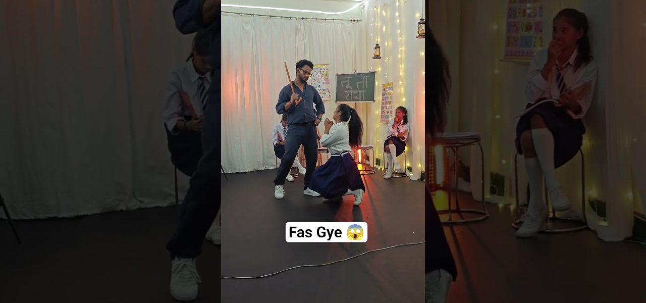 Sach Main Sir Aa Gye 😱 #love #new #funny #shorts #shortvideo @fdccompany648
