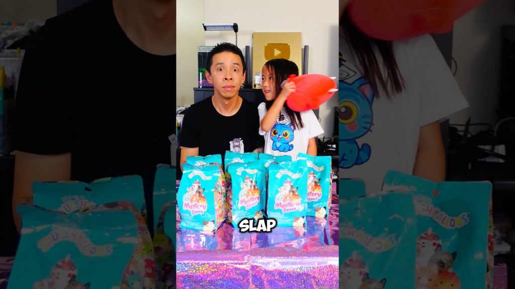 Squishmallows Doodle Art Challenge! Dad vs Daughter, Who Will Win? #shorts #artchallenges