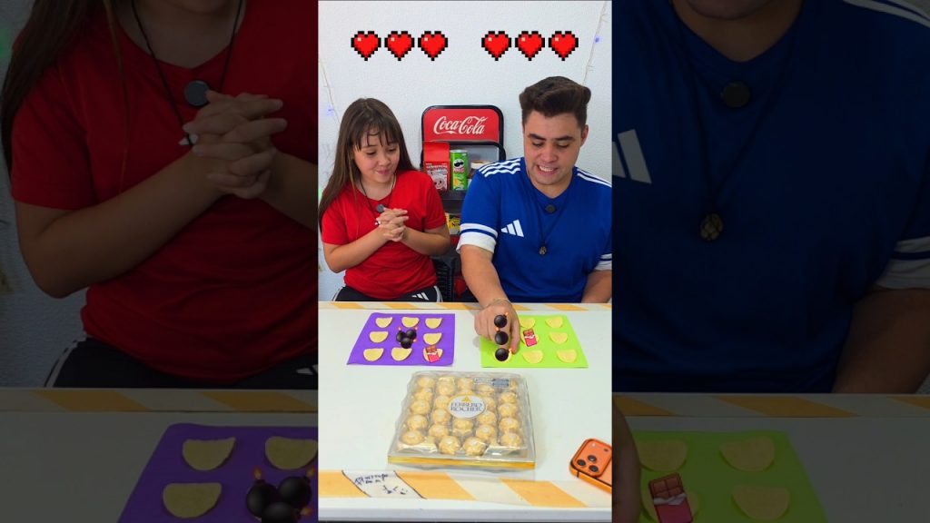 TAPA OU CHOCOLATE DESAFIO !!! #shorts #trend