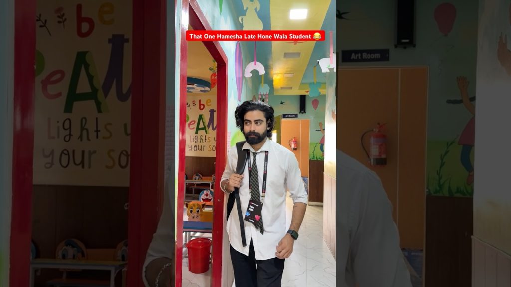 That One Hamesha Late Hone Wala Student  #shorts #teratrigun #comedy #schoollife #latestudent