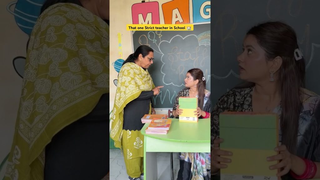 That one strict teacher in school 👩‍🏫 #shorts #sejalgabashorts #school #teacher