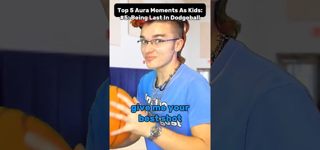 Top 5 Aura Moments As Kids #shorts