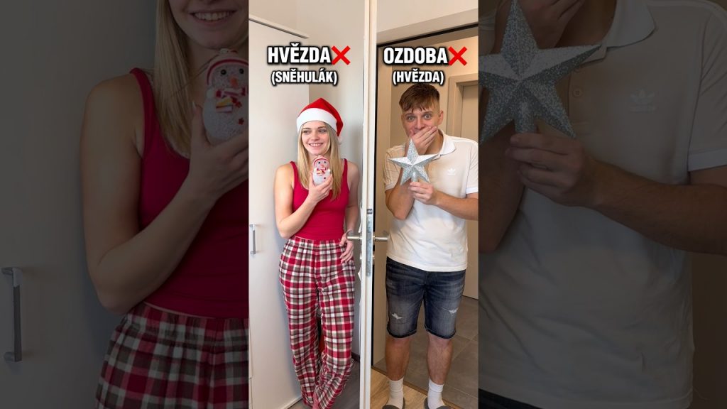 UHODNI VÁNOČNÍ PŘEDMĚT!🎄🤔 #superdvojka #trending #funny #comedy #sketch #christmas #jokes #shorts