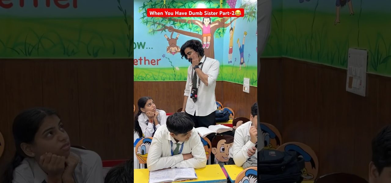 When You Have Dumb Sister Part-2😂 #shorts #ytshorts #teratrigun #bhaibahen