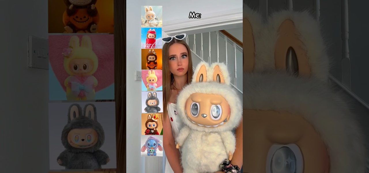 Which LABUBU are YOU Challenge!!🫢☁️🌈👑⁉️ #Shorts