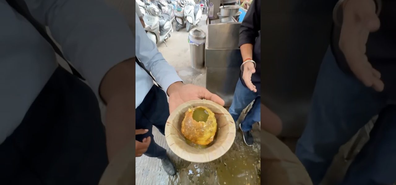हिंदुस्थान की सबसे बड़ी पानीपुरी 😱😱 #shorts  #panipuri