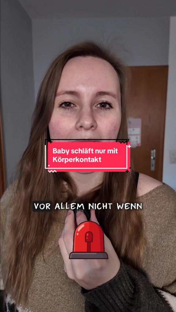 @familienbegleitung.fulda Wenn dein Baby nur mit Körperkontakt schläft, kann das...