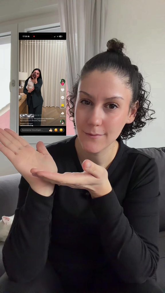 @i.milias Pucken (oder Swaddling) wird oft empfohlen, weil viele Babys dadurch r...