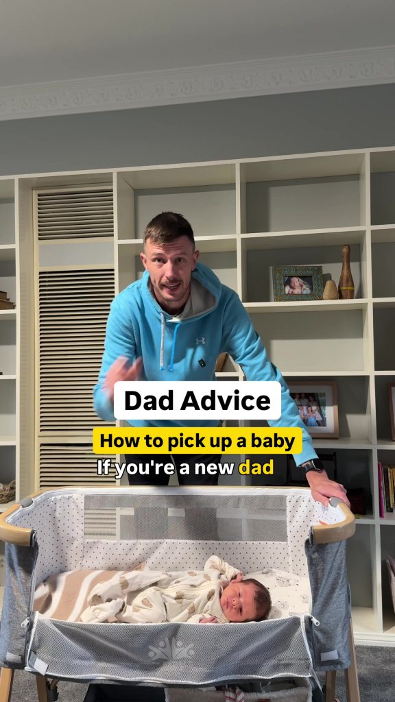 @relatable.teacher.jim Dad Advice - Part 1 How to pick up baby. I’m not an exper...