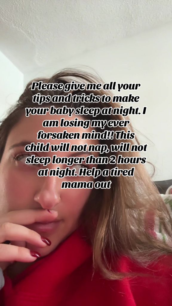 @therealnickie My 11 month old son woooont sleeeepp!!! I need all the advice hel...