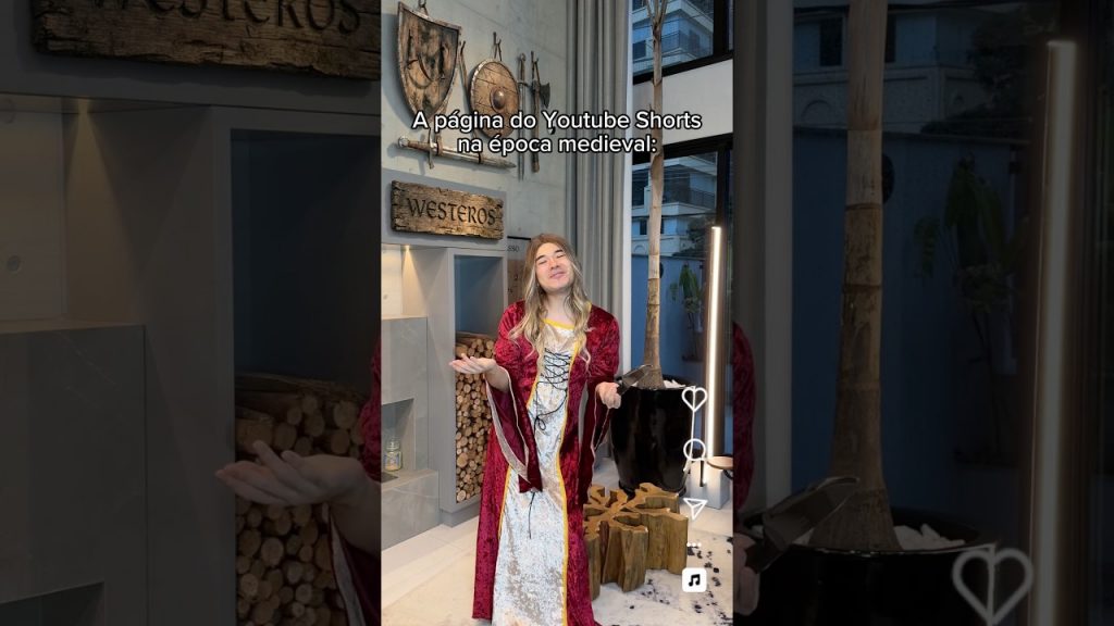 A PÁGINA DO YT SHORTS NA ÉPOCA MEDIEVAL 😹 KKKKK
