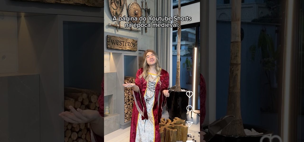 A PÁGINA DO YT SHORTS NA ÉPOCA MEDIEVAL 😹 KKKKK