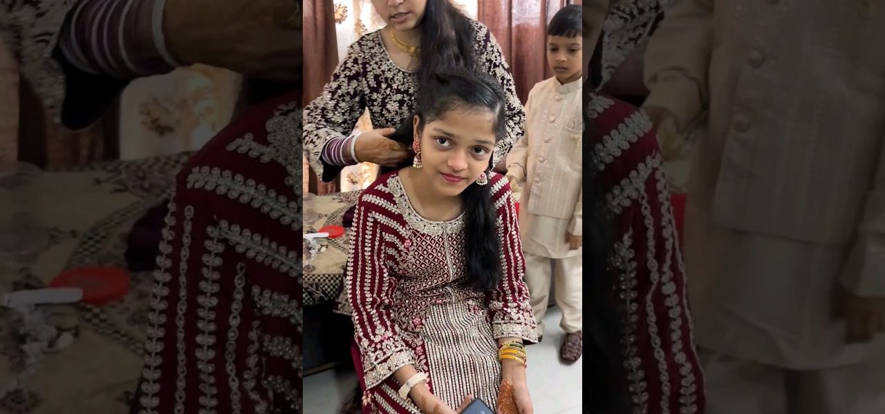 Baraat Ki Taiyyari 👌 #mariakhan #shorts @sadimkhan03 @mukeem03