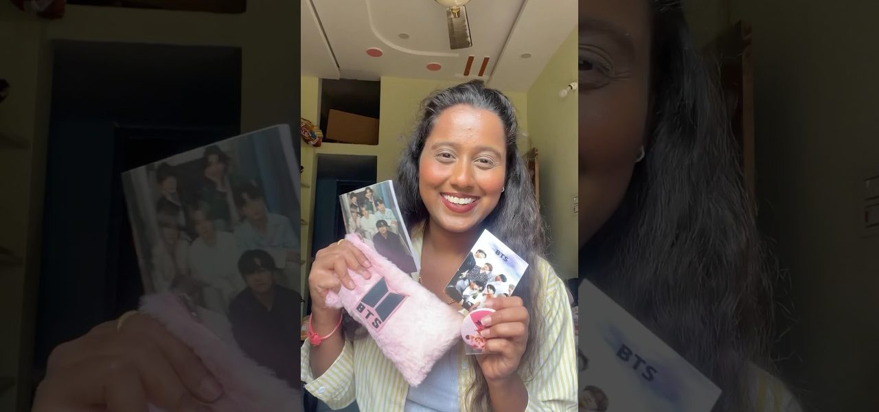 Bts stationary kit💜 #youtube #telugu #shorts #viralshorts #btsarmy