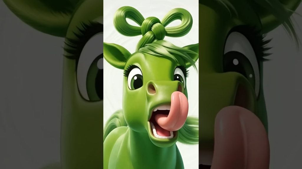 Caballo Verde 🐎 Canciones de la Granja 2 - El Reino Infantil #shorts Edi's Friends