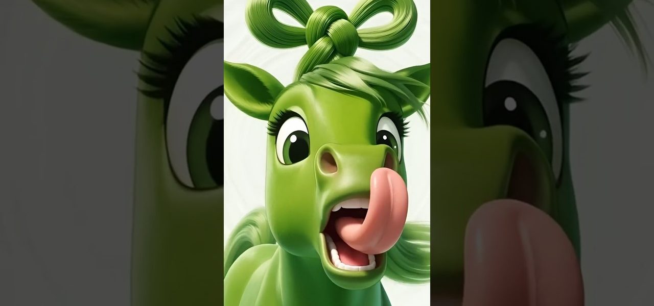 Caballo Verde 🐎 Canciones de la Granja 2 - El Reino Infantil #shorts Edi's Friends