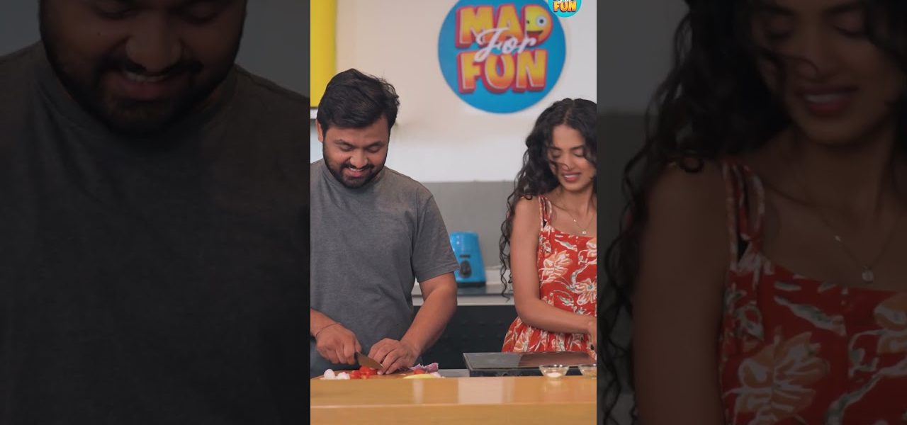 Cooking Challenge Gone Wrong 🍳😱| Mad for Fun | #shorts