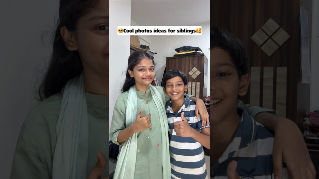 Cool Photos Ideas For Siblings 😲 #mariakhan #shorts @sadimkhan03 @mukeem03