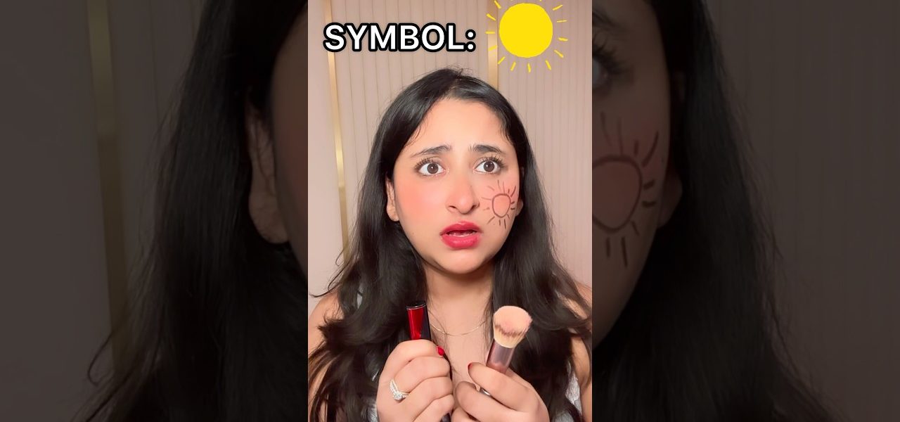 Everyone gets a Symbol on their Face #funnyshorts #ytshorts #shorts