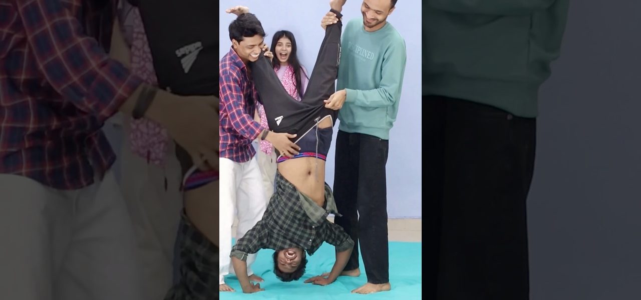 HandStand Challenge😛 #shorts