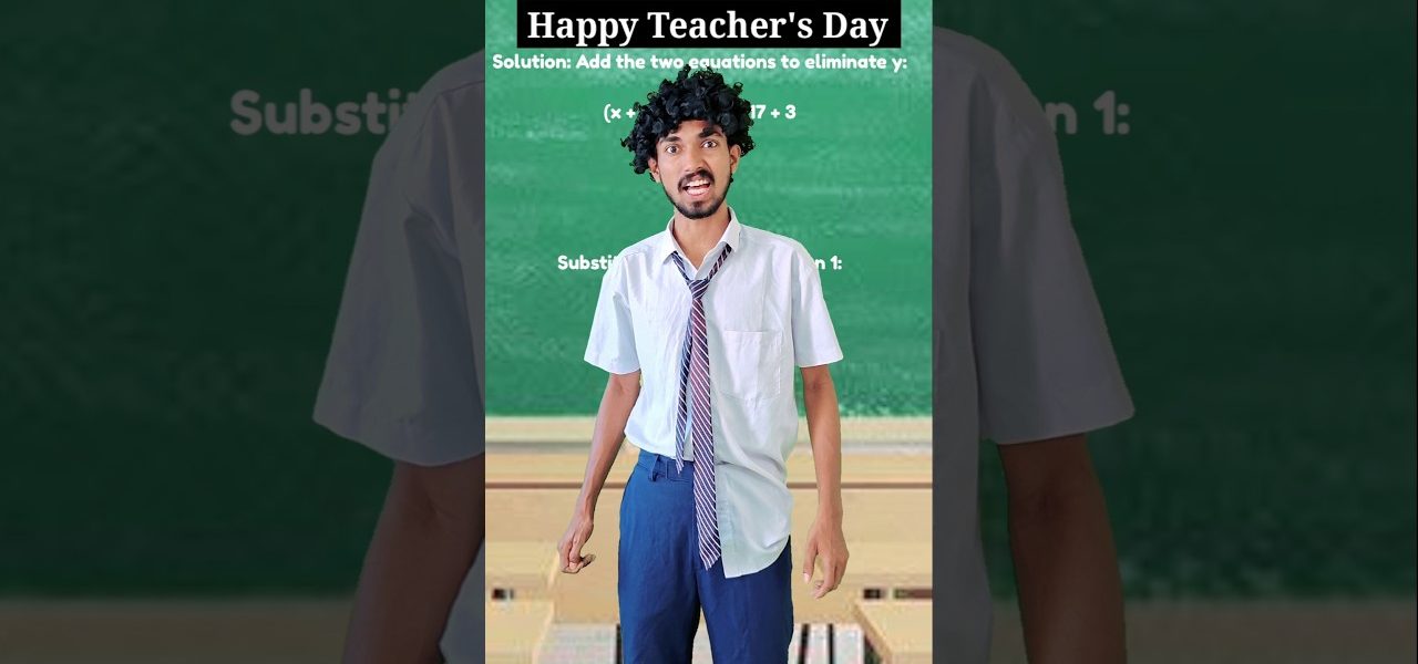 Happy Teacher's Day 👨‍🏫🙏😜 #comedy #comedyvideo #shorts #youtubeshorts #funny #funnyvideo