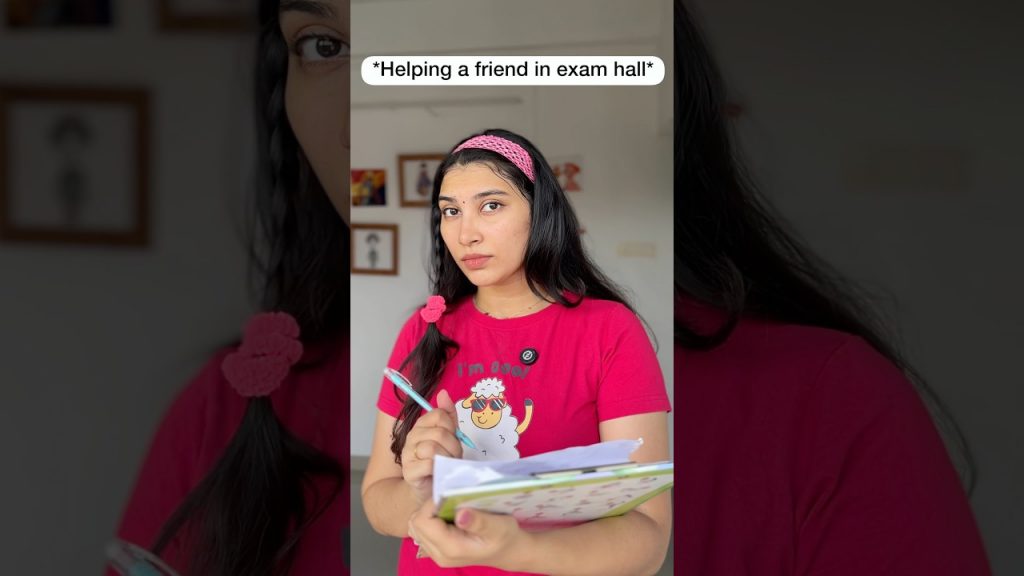Helping a friend in exam hall #comedy #shorts #malayalam