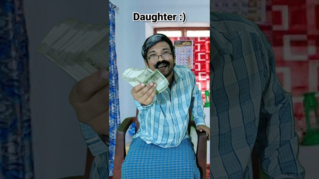 How Dad Treats Son VS Daughter 😂 #comedy #comedyvideo #shorts #youtubeshorts #funny #funnyvideo