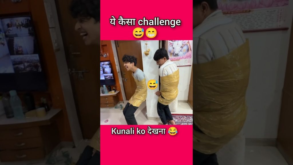 Joshi family tape challenges 😅ll Sourav joshi ll #shorts #youtubeshorts