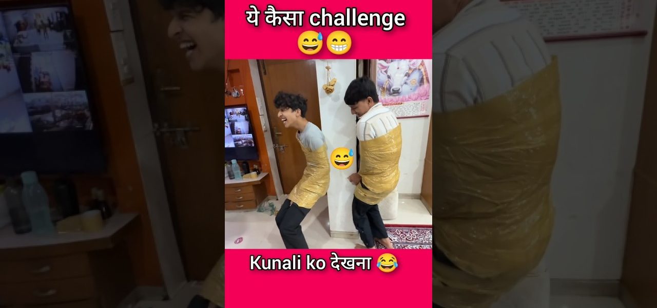 Joshi family tape challenges 😅ll Sourav joshi ll #shorts #youtubeshorts