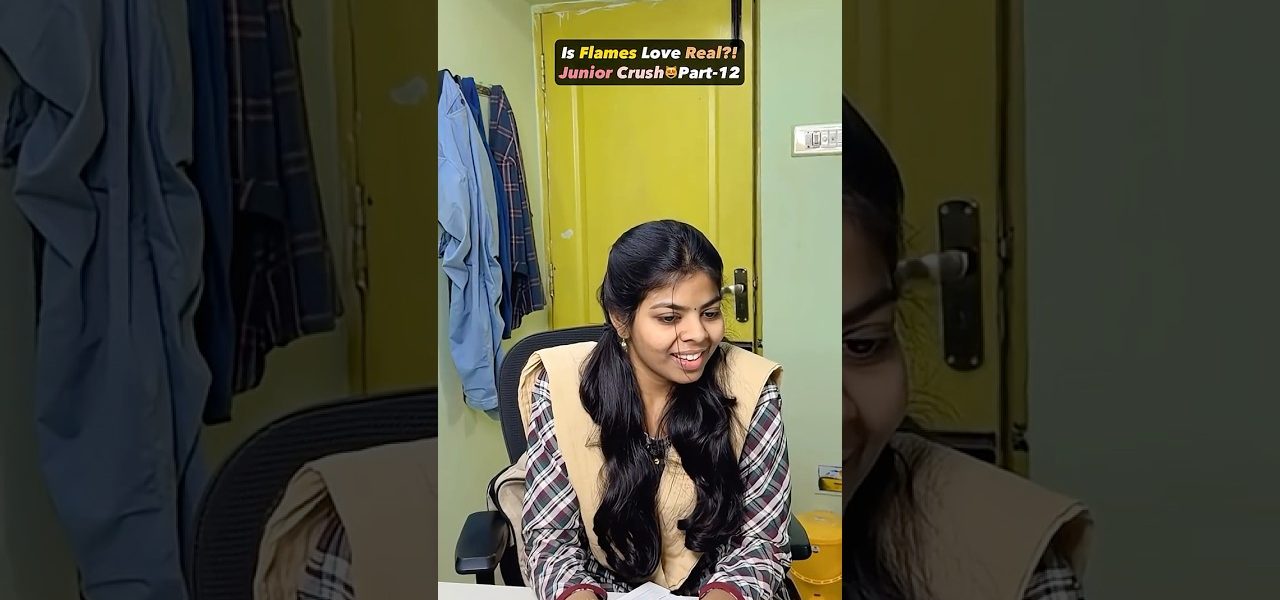 Junior Crush😻Part-12|Watch till The end🥰#sharmilageorge #shorts