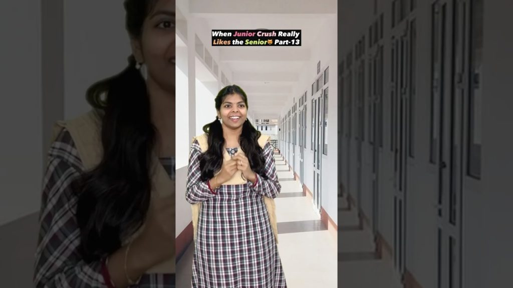 Junior Crush😻Part-13|Watch till The End😢#sharmilageorge #shorts