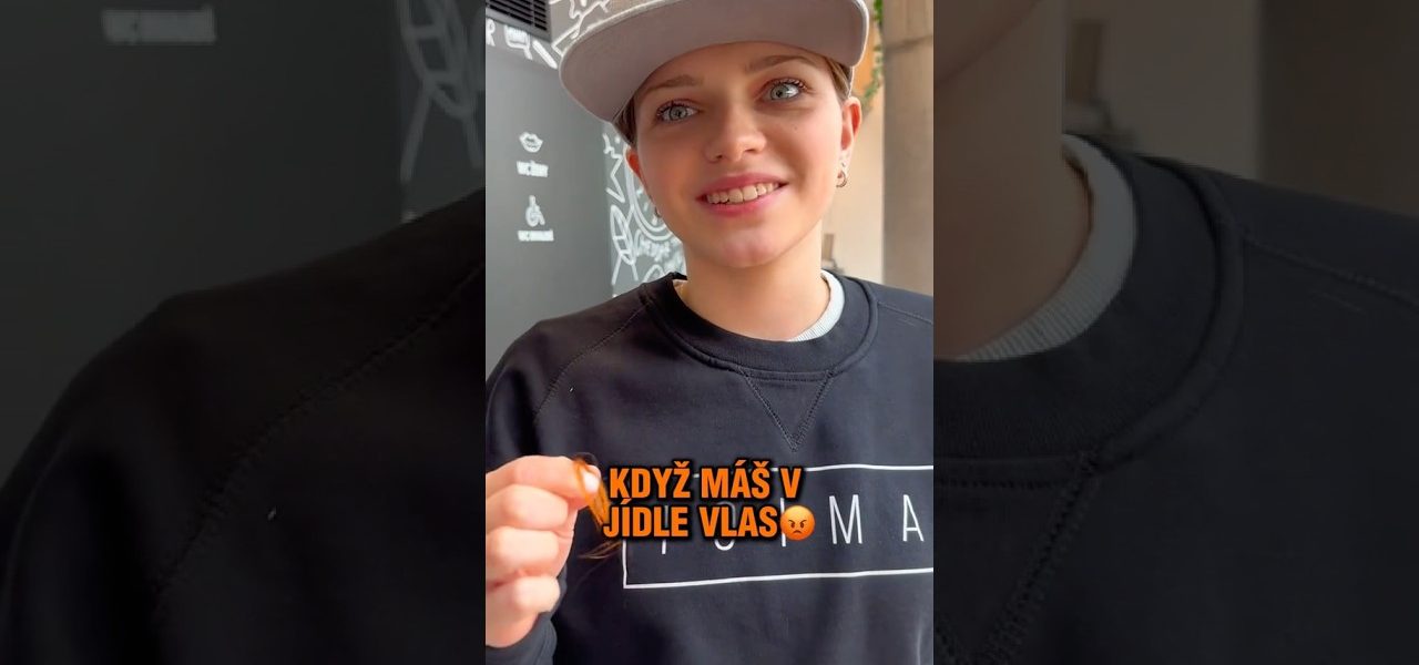 KDYŽ MÁŠ V JÍDLE VLAS!🥵🤣 #superdvojka #trending #funny #shorts #fyp #comedy #humor #vtip #czech