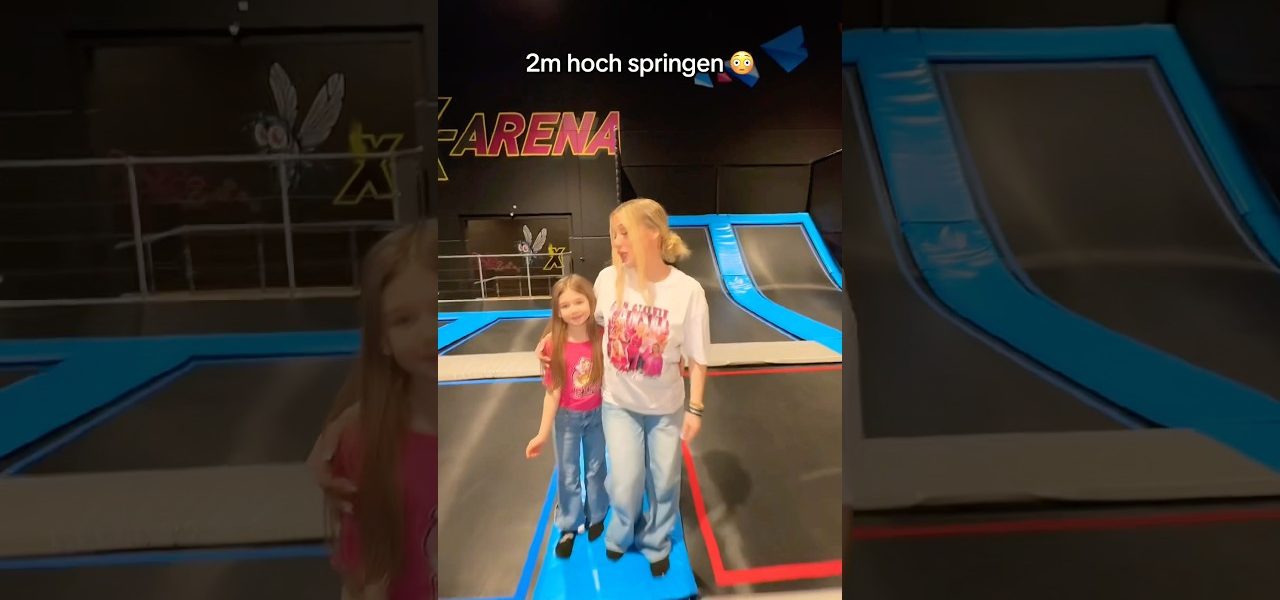 KLEINES MÄDCHEN springt sehr hoch 😳 #canselguel #shorts