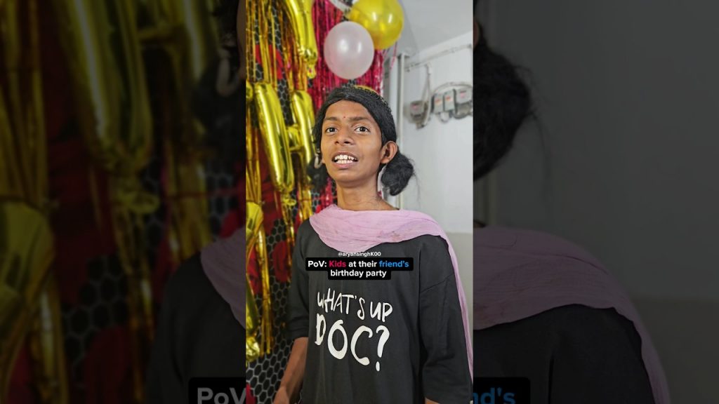 "Kid's on Birthday party๐
๐! #shorts #relatable #funnyvideo #viralvideo