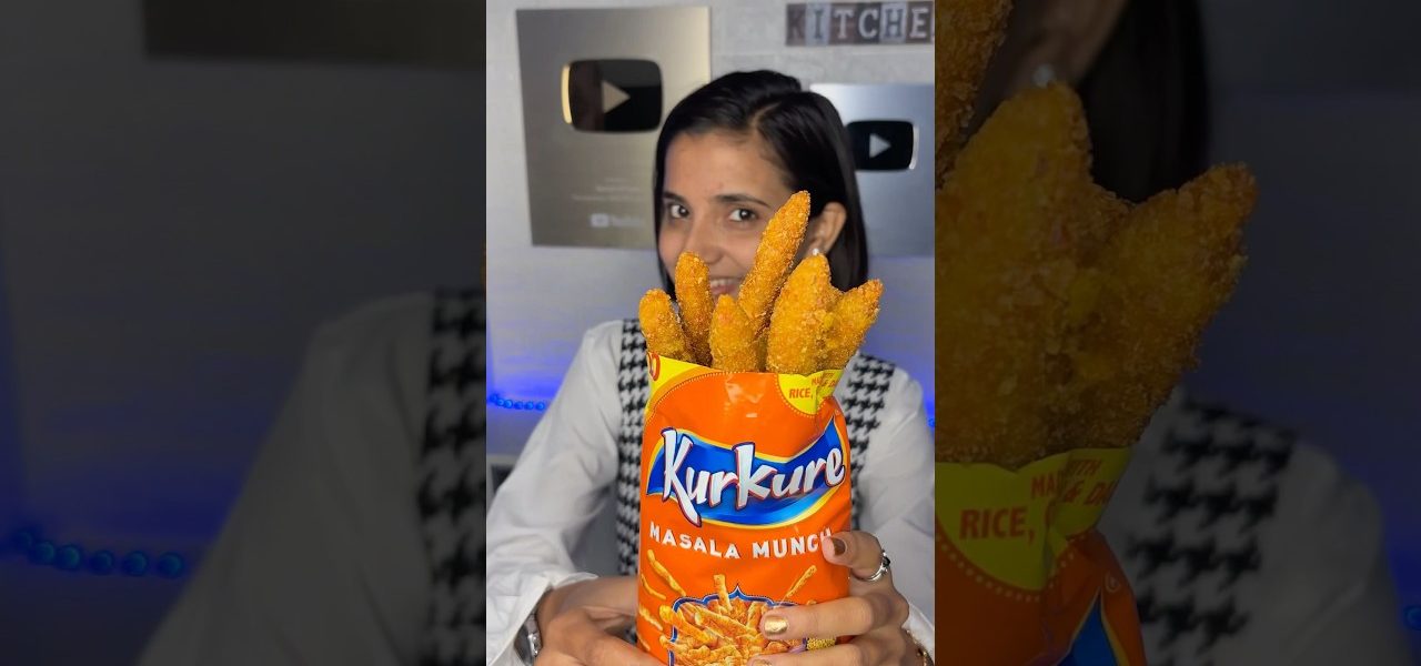 Kurkure ki unique recipe!!! #food #shorts #shortvideo #youtubeshorts