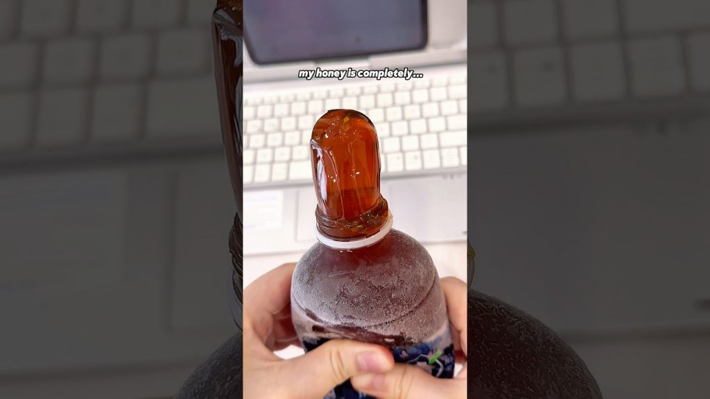 Let’s make frozen honey! @nickdigiovanni #shorts