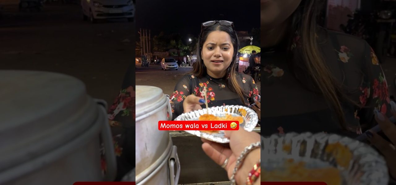 Momos wala vs Ladki 🤣 #shorts #teratrigun #comedy #ytshorts #comedy #momoswala