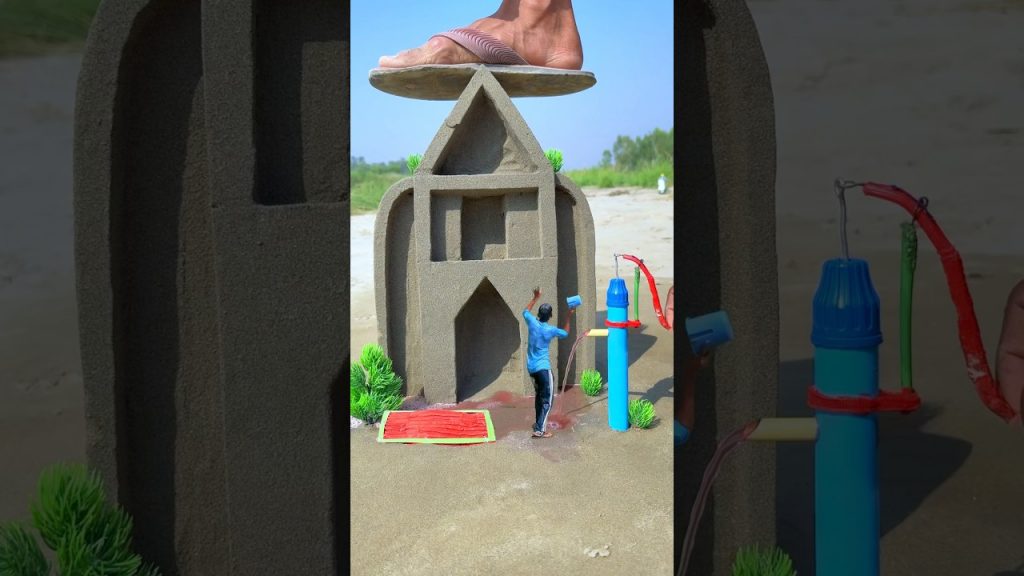 Nal and carpet creative bathing funny video #funny #magic #videography #shorts #creative #water