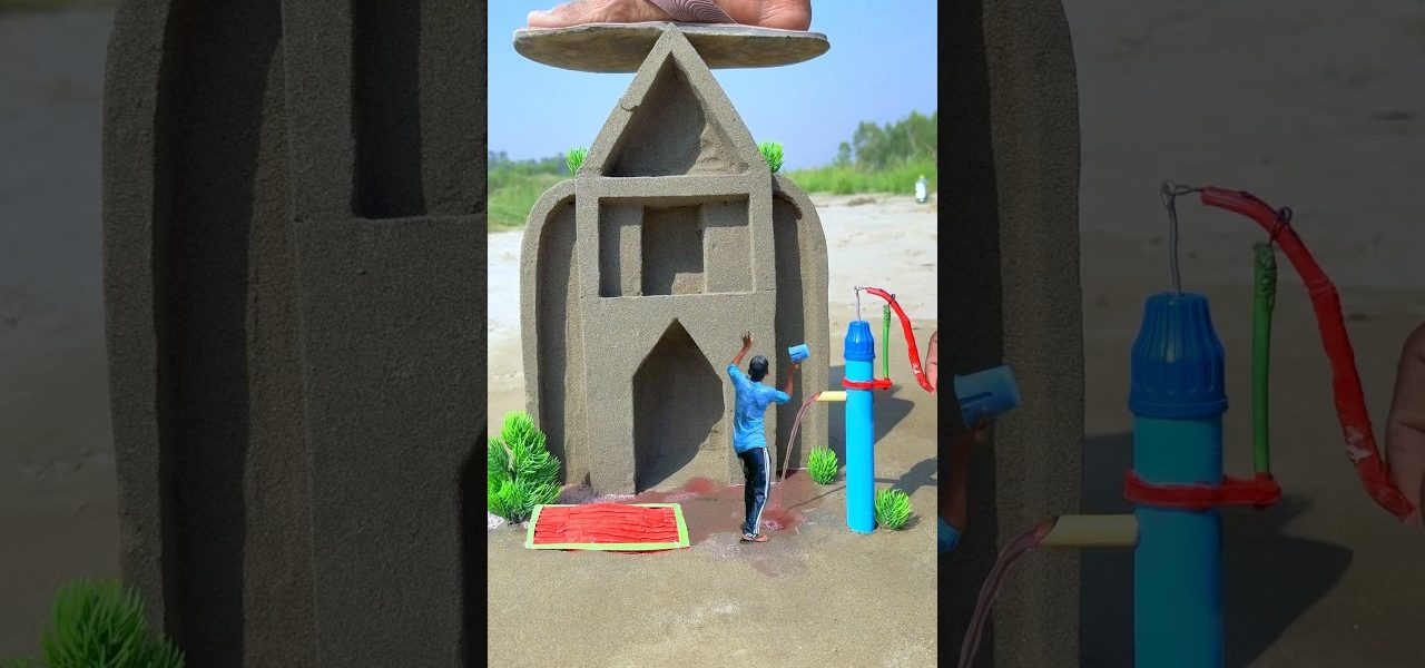 Nal and carpet creative bathing funny video #funny #magic #videography #shorts #creative #water