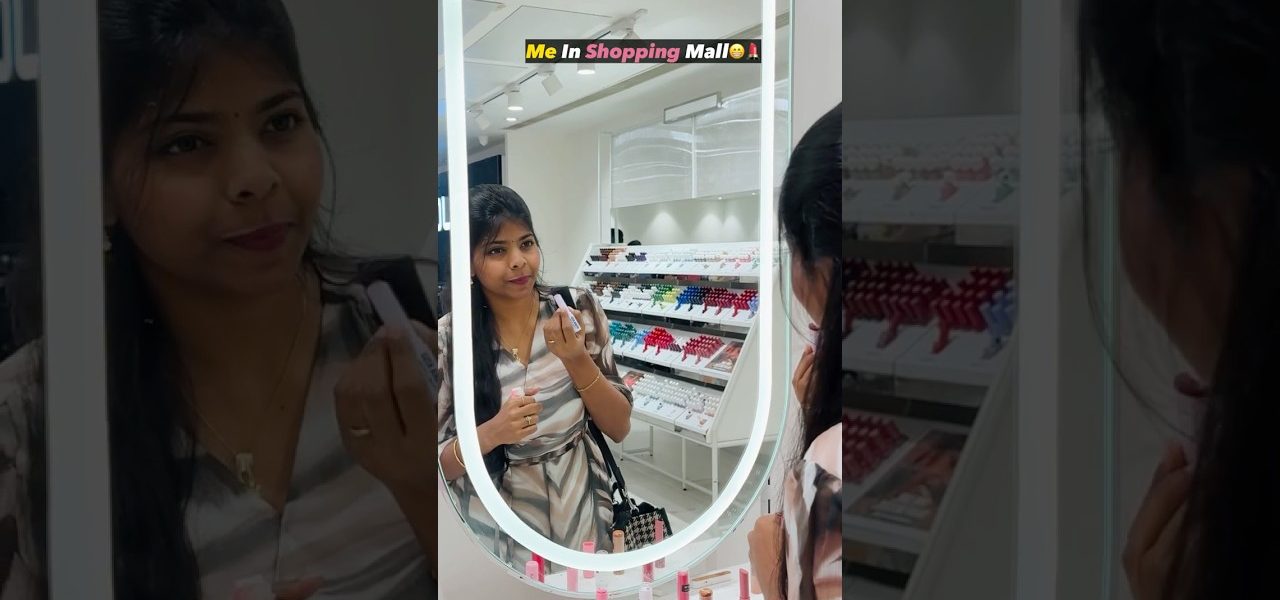 Others Vs ME  In Shopping Mall🛍️😁#sharmilageorge #shorts