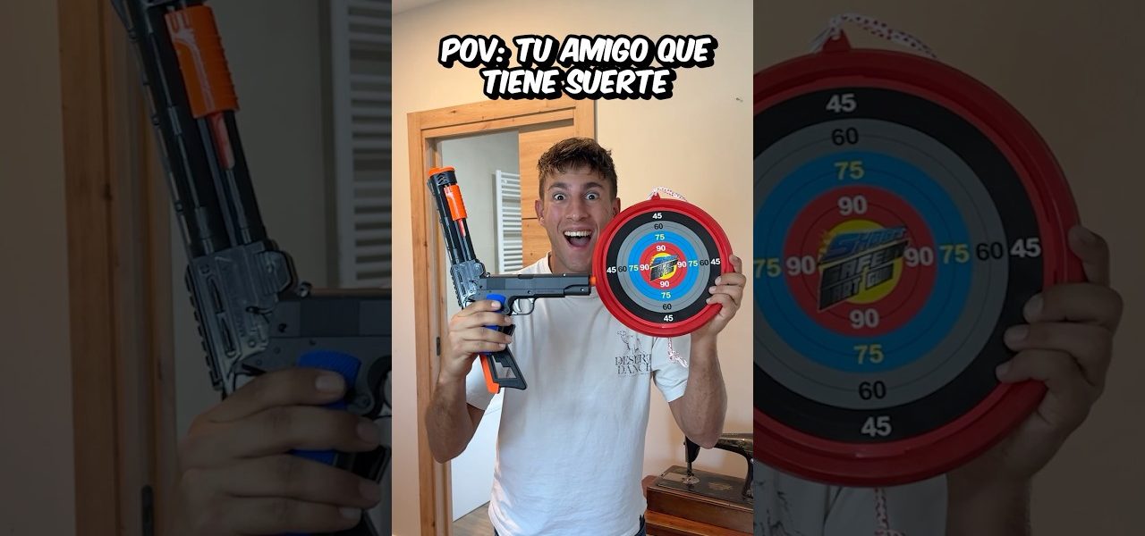 POV: Tu AMIGO que tiene SUERTE 🎯🍀 #humor #comedia #shorts