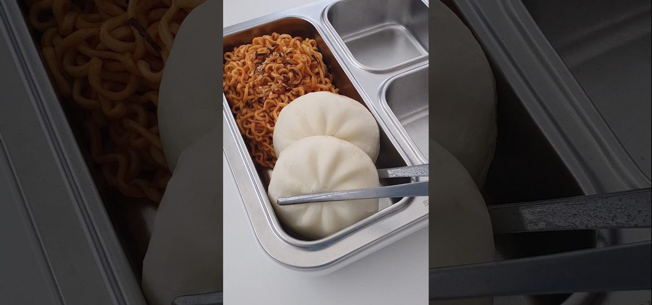 Pack my lunchbox with me 🥡🥟 #asmr  #lunch #bento #shorts