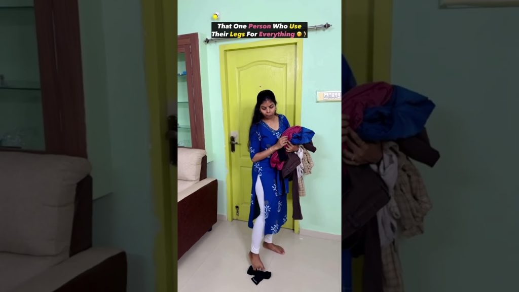 Person Who Use Only Their Legs🤭😁#sharmilageorge #shorts