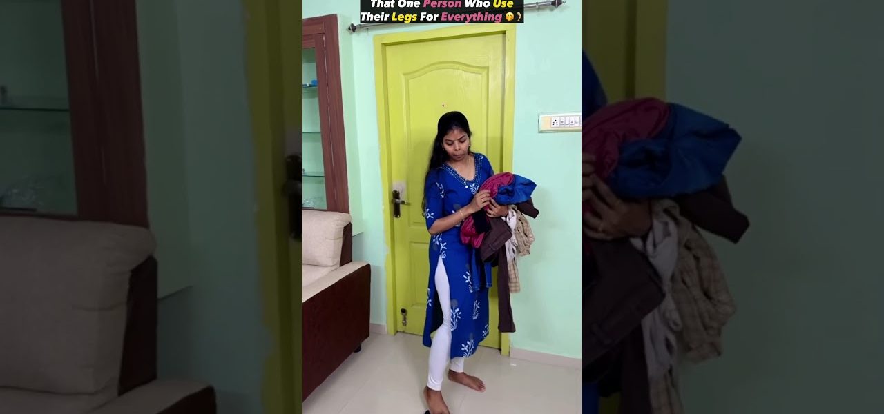 Person Who Use Only Their Legs🤭😁#sharmilageorge #shorts