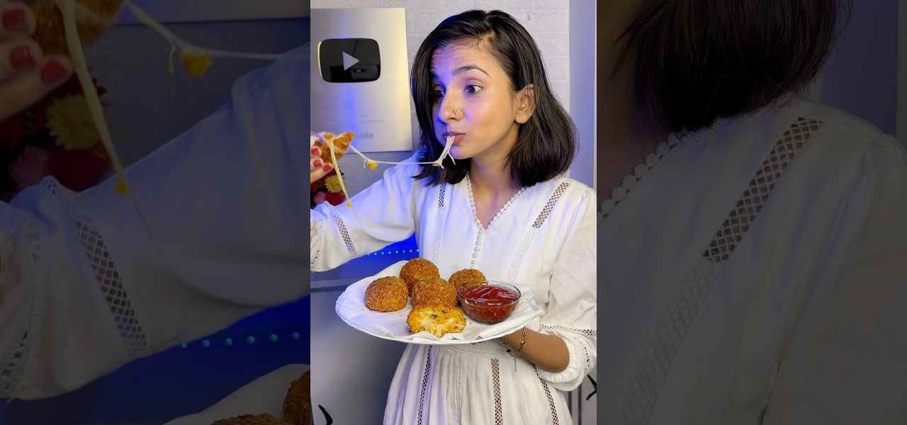 Rice cheese balls recipe!! #shorts #youtubeshorts #recipe #food