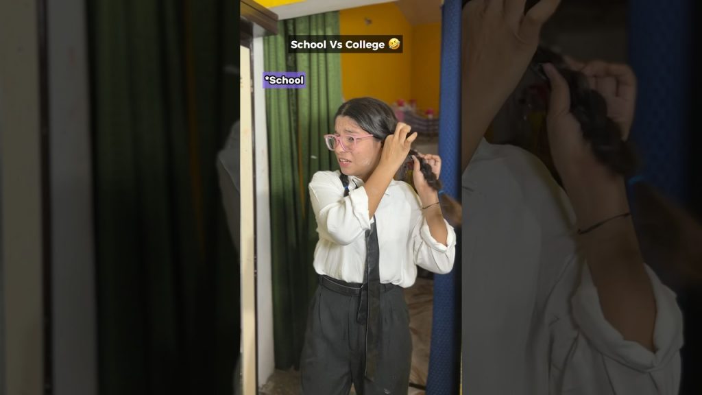 School Vs College 🤣😅🤣 #viral #comedy #shortvideos #schoolvscollege