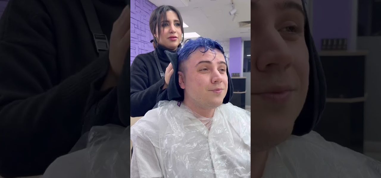 Semih Varol | SAÇLARIMI MAVİ RENK YAPIYORUM!💙 | #semihvarol #shorts